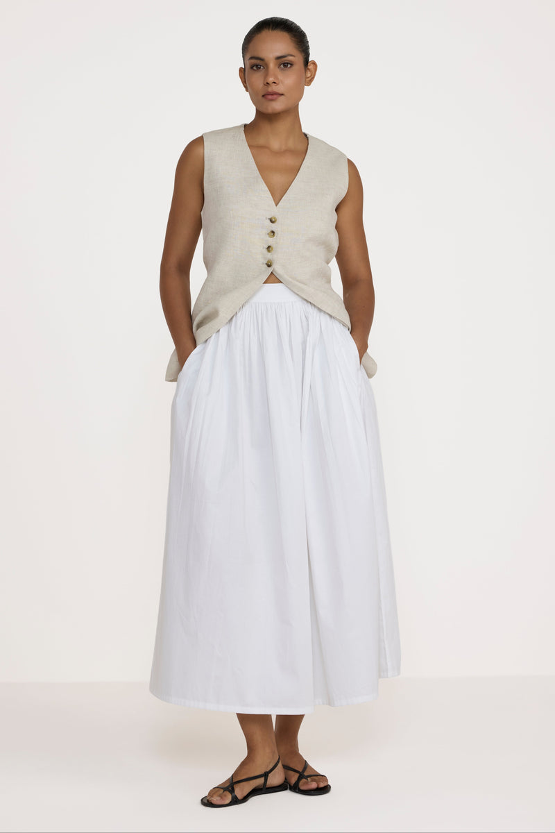 beige vest dress Women's Tailored Wrap Suit Vest - Beige - US 6 - Laurence