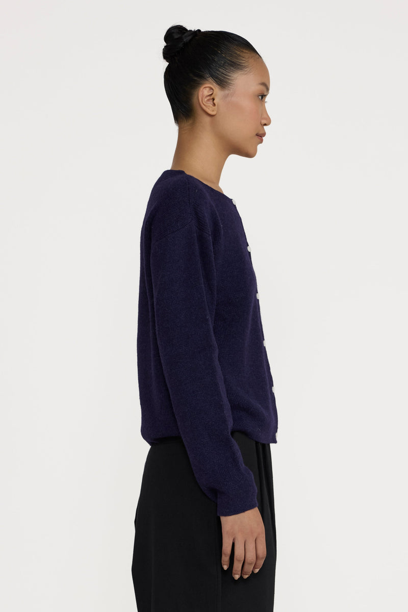 Classic Cardigan - Midnight