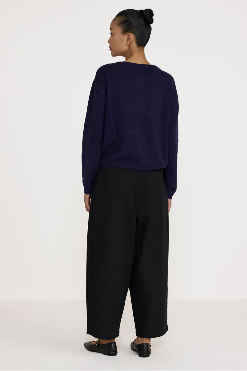 Classic Cardigan - Midnight
