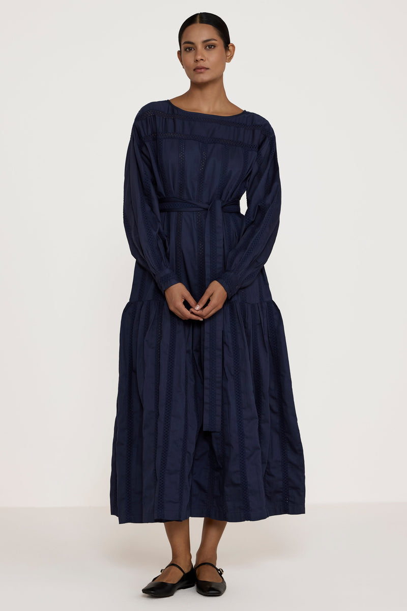 Voluminous Drop Waist Dress - Sample LAUDE the Label Voluminous Drop Waist Dress - Sample LAUDE the Label