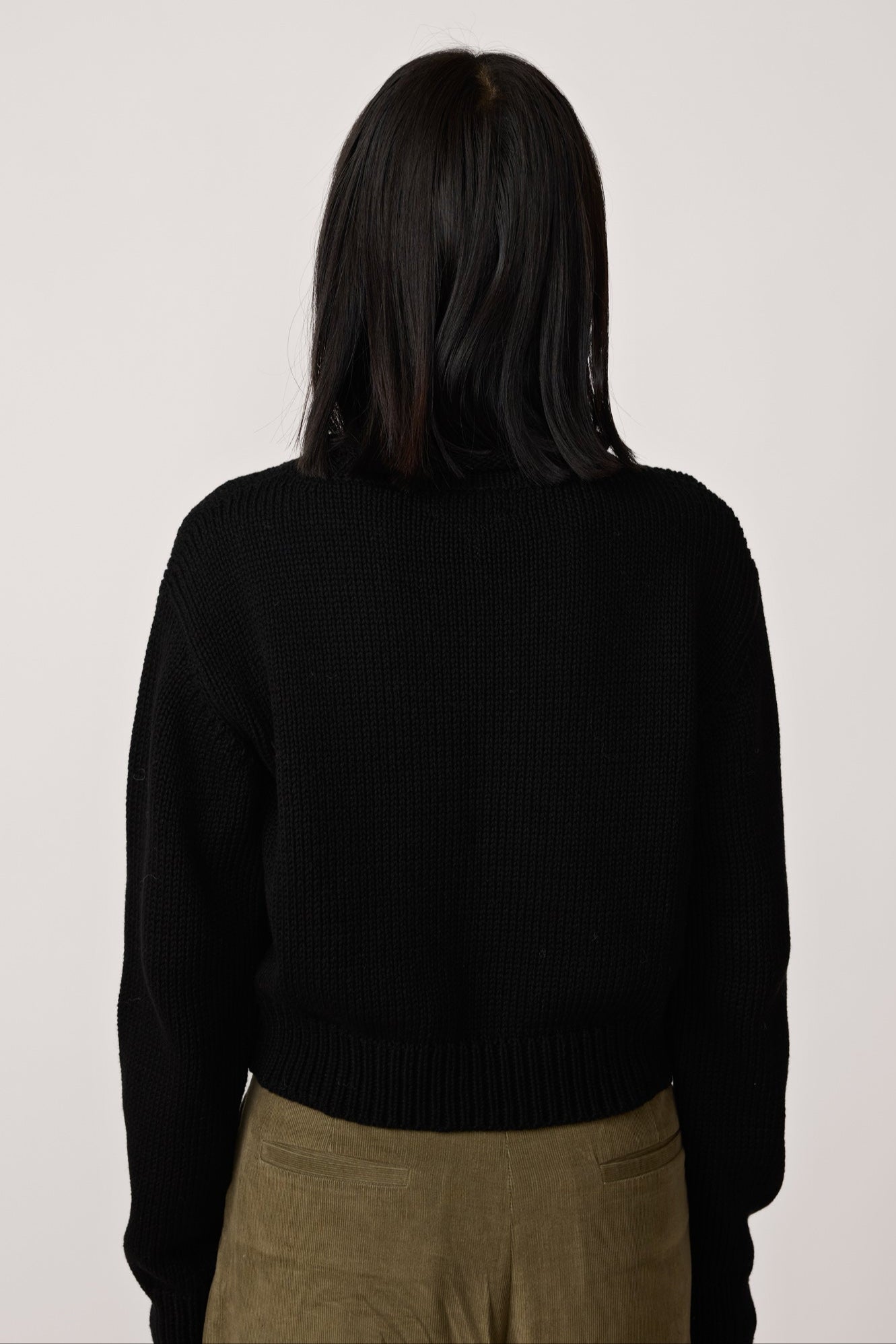 Mare Rolled Neck Sweater - Black