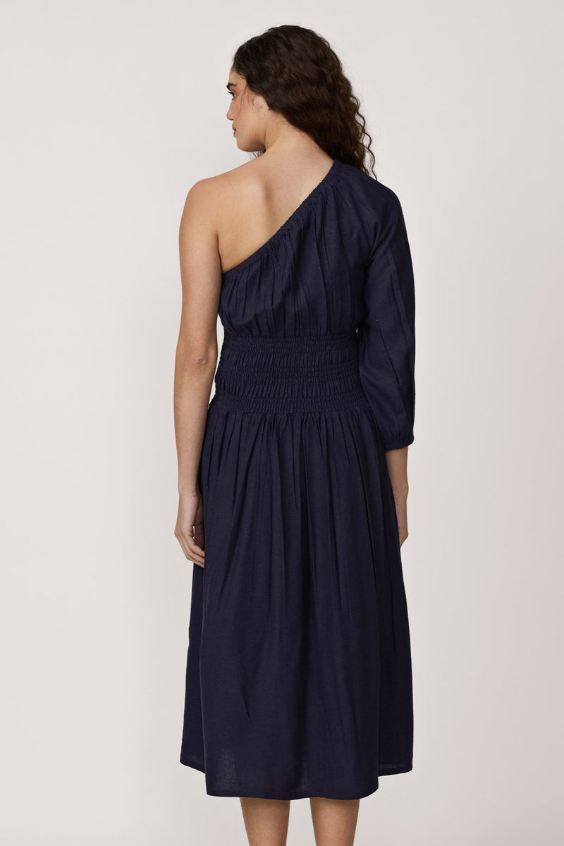 Asymmetrical Midi Dress - Sample