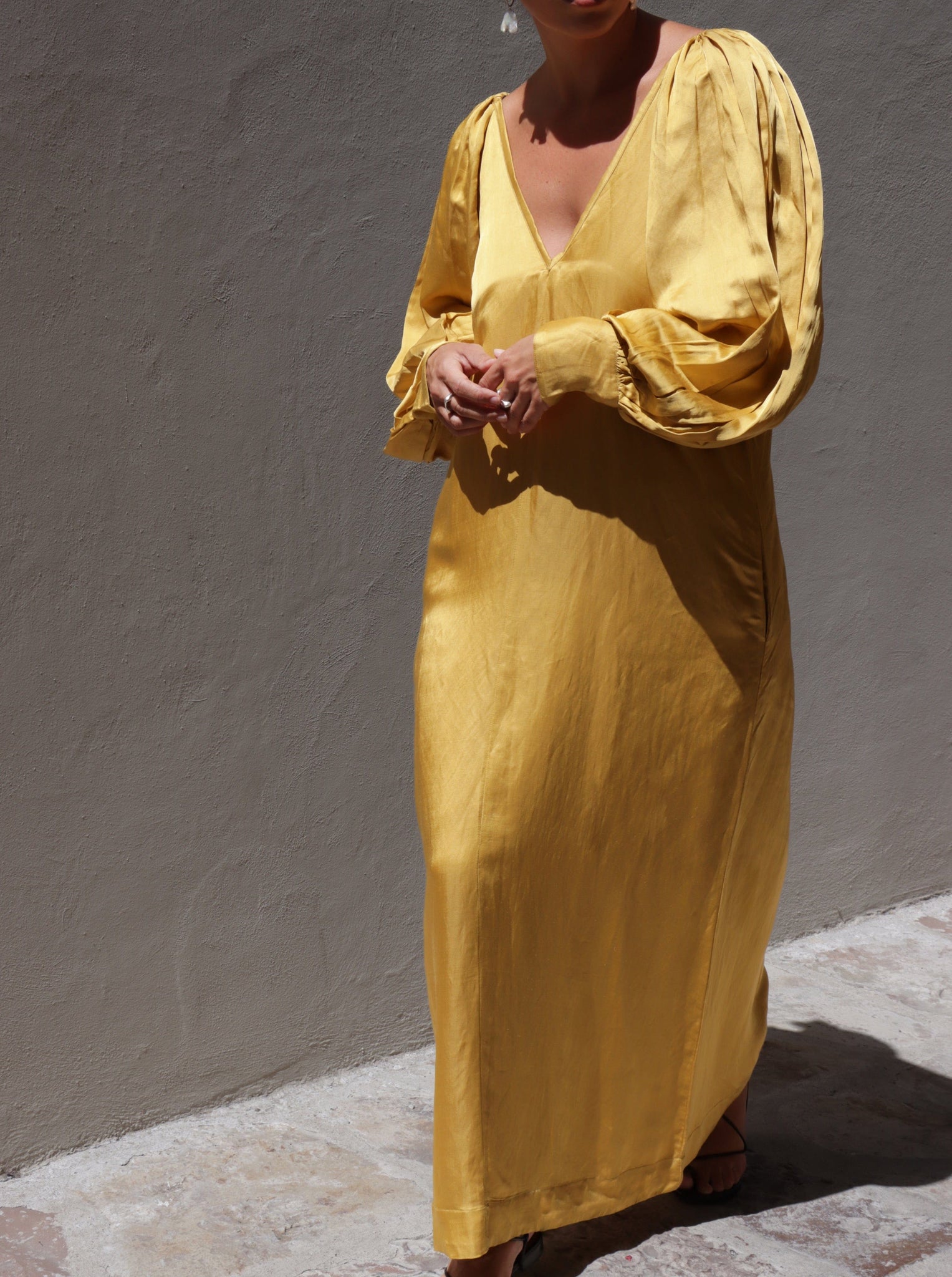 Lupita Maxi Dress - Citrine