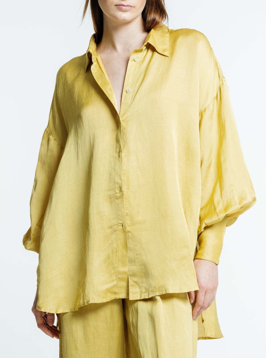 Museo Button Up - Citrine